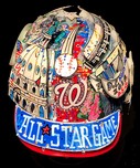 Charles Fazzino 3D Art Charles Fazzino 3D Art 2018 MLB 89th All-Star Game Baseball Helmet (Full Size)